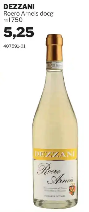 GrosMarket DEZZANI Roero Arneis docg offerta