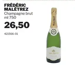 GrosMarket FRÉDÉRIC MALÉTREZ Champagne brut offerta