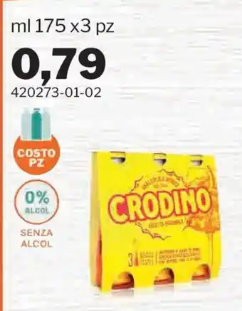 GrosMarket Crodino offerta
