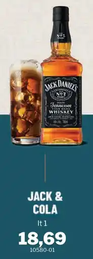 GrosMarket Jack & Cola offerta