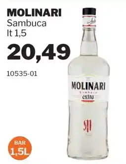 GrosMarket MOLINARI Sambuca offerta