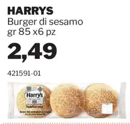 GrosMarket Burger di sesamo Harrys offerta