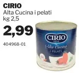 GrosMarket CIRIO Alta Cucina i pelati offerta