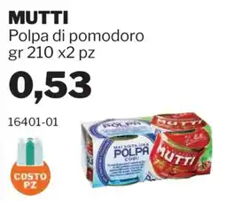 GrosMarket Polpa di pomodoro MUTTI offerta