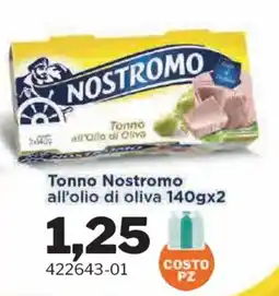 GrosMarket Tonno Nostromo all'olio di oliva offerta