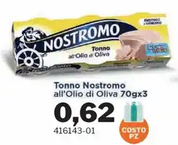 GrosMarket Tonno Nostromo all'Olio di Oliva offerta