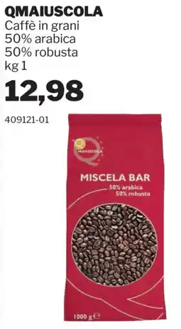 GrosMarket QMAIUSCOLA Caffè in grani offerta