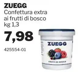 GrosMarket ZUEGG Confettura extra ai frutti di bosco offerta