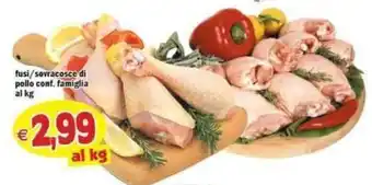 Fusi/sovracosce di pollo conf. famiglia