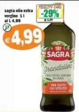 Il Castoro Supermercati Sagra olio extra vergine offerta