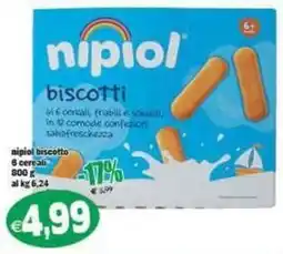 Il Castoro Supermercati nippiol biscotti offerta