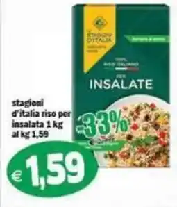 Il Castoro Supermercati stagioni d'italia riso per insalata offerta