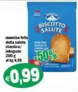 Il Castoro Supermercati Biscotto Salute offerta