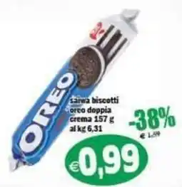 Il Castoro Supermercati OREO saiva biscotti offerta