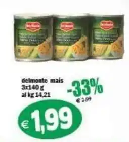 Il Castoro Supermercati delmonte mais offerta