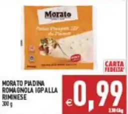 Supermercati Agorà Morato Piadina Romagnola IGP Alla Riminese offerta