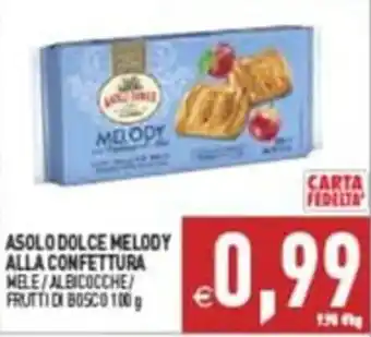 ASOLO DOLCE MELODY ALLA CONFETTURA