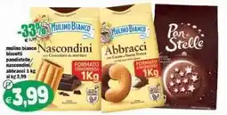 Il Castoro Supermercati mulino bianco biscotti pandistelle/ nascondini/ abbracci offerta