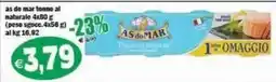 Il Castoro Supermercati AS do MAR Tonno al naturale offerta