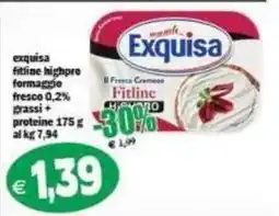 Il Castoro Supermercati Exquisa Fitline offerta
