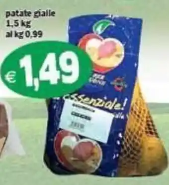 Il Castoro Supermercati patate gialle offerta