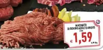 Supermercati Agorà Macinato di bovino adulto Angus offerta
