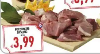 Supermercati Agorà Bocconcini di suino offerta