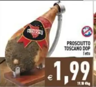 Supermercati Agorà Prosciutto Toscano DOP offerta
