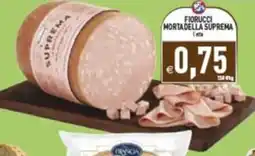 Supermercati Agorà Fiorucci mortadella suprema offerta