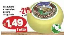 Il Castoro Supermercati Cacio del Contadino offerta