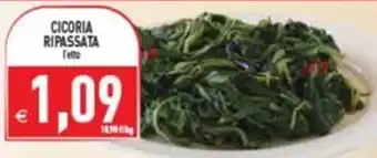 Supermercati Agorà CICORIA RIPASSATA offerta