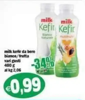 Il Castoro Supermercati milk kefir offerta