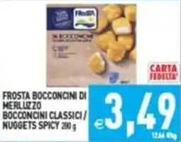 Supermercati Agorà Frosta Bocconcini di Merluzzo offerta
