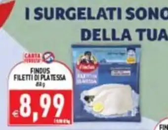 Supermercati Agorà Findus Filetti di Platessa offerta