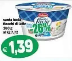 Il Castoro Supermercati santa lucia fiocchi di latte offerta