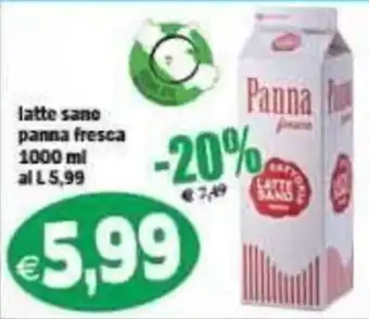 Il Castoro Supermercati Panna fresca offerta