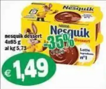 Il Castoro Supermercati Nesquik dessert offerta