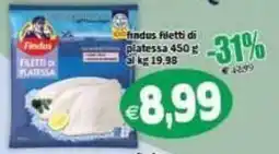 Il Castoro Supermercati Findus filetti di platessa offerta