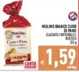 Supermercati Agorà Mulino Bianco Cuor di Pane offerta