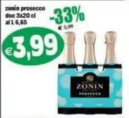 Il Castoro Supermercati zonzin prosecco offerta