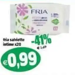 Il Castoro Supermercati fria salviette intime offerta
