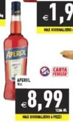Supermercati Agorà APEROL offerta