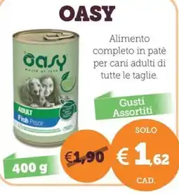 ZooPlanet OASY Alimento completo in patè per cani adulti di tutte le taglie offerta