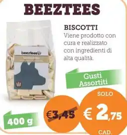 ZooPlanet Biscotti Beeztees offerta