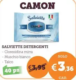 ZooPlanet Salviette Detergenti CAMON offerta
