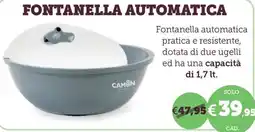 ZooPlanet Fontanella Automatica Camon offerta