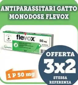 ZooPlanet Antiparassitari gatto monodose Flevox offerta