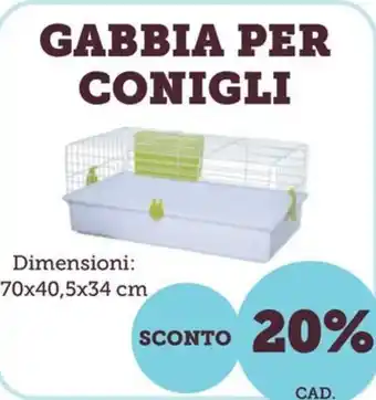 Gabbia per conigli