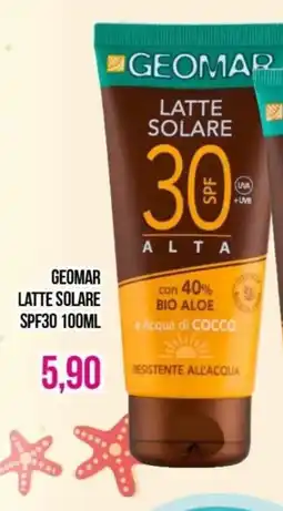 Beauty Si Geomar latte solare spf30 offerta