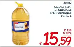 Zona OLIO DI SEMI DI GIRASOLE +PERFORMANCE offerta